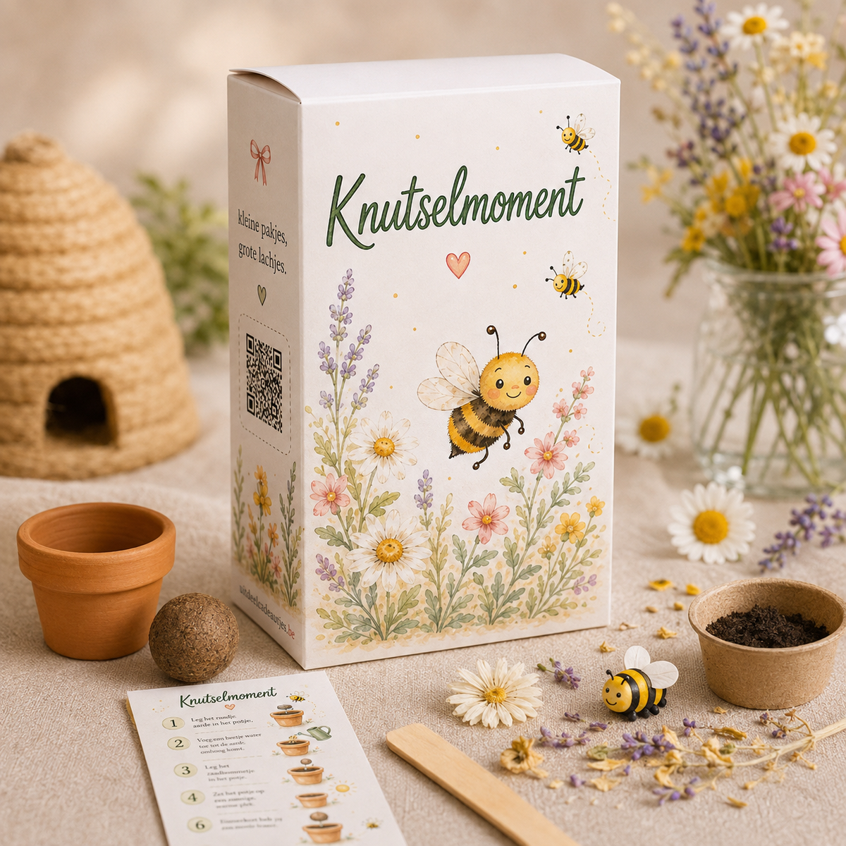 Bloemetjes en bijtjes — Plantje planten